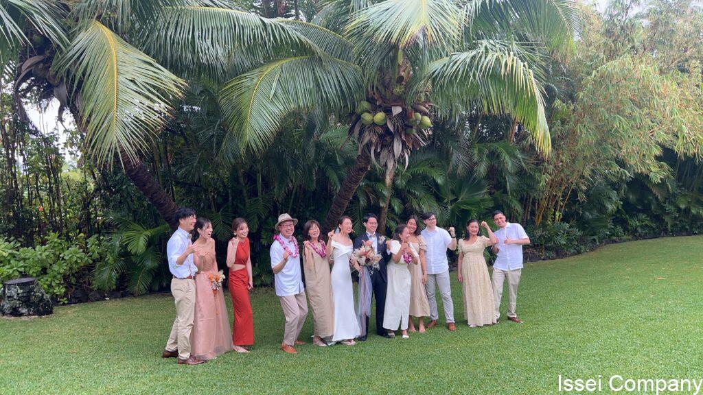 ハワイ ガーデン ウェディング